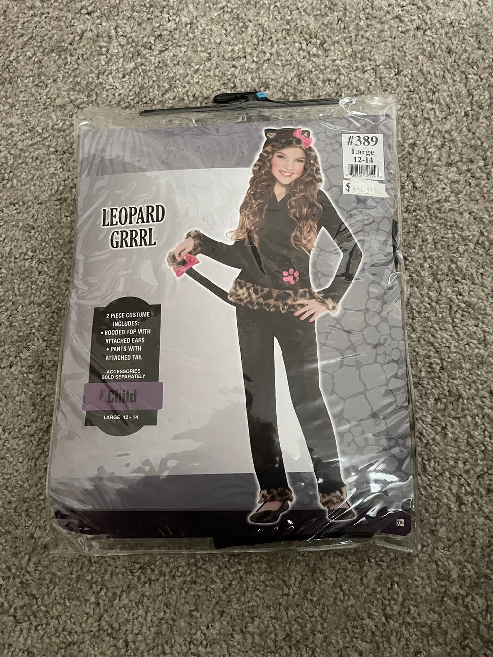 Leopard Girls Costume